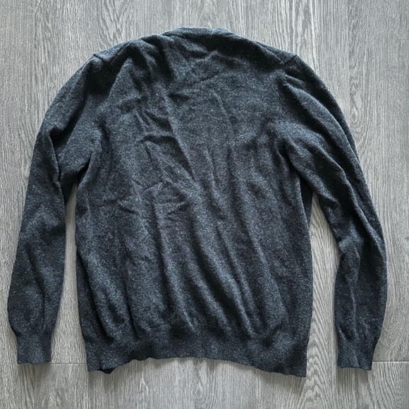 United Colors of Benetton Merino Wool V-neck Cardigan - Picture 5 of 5